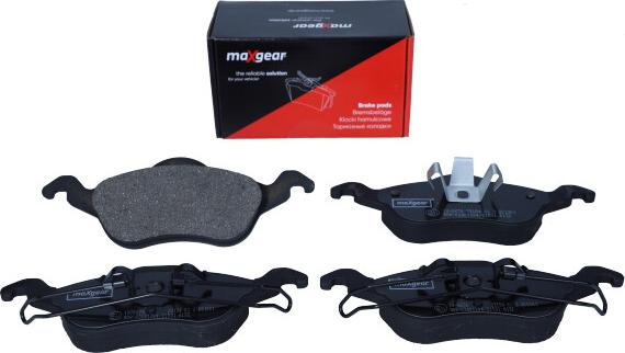 Maxgear 19-0676 - Тормозные колодки, дисковые, комплект avtokuzovplus.com.ua