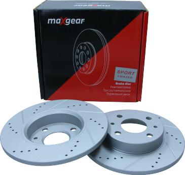 Maxgear 19-0680SPORT - Гальмівний диск autocars.com.ua