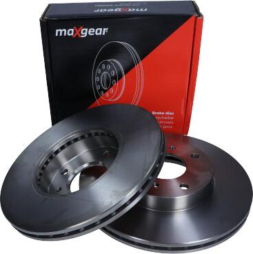 Maxgear 19-0735 - Гальмівний диск autocars.com.ua