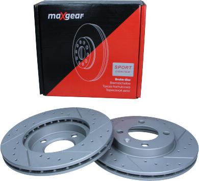 Maxgear 19-0755SPORT - Гальмівний диск autocars.com.ua