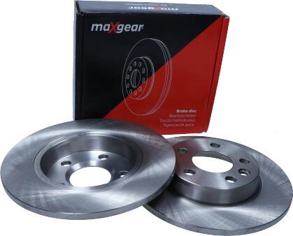 Maxgear 19-0789 - Гальмівний диск autocars.com.ua