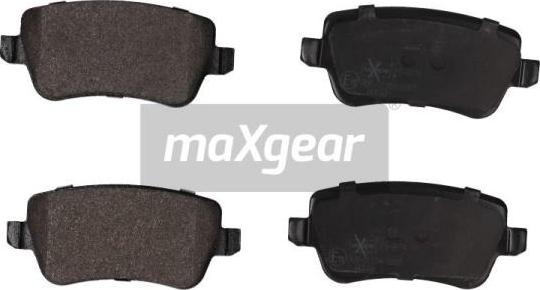 Maxgear 19-0874 - Тормозные колодки, дисковые, комплект avtokuzovplus.com.ua