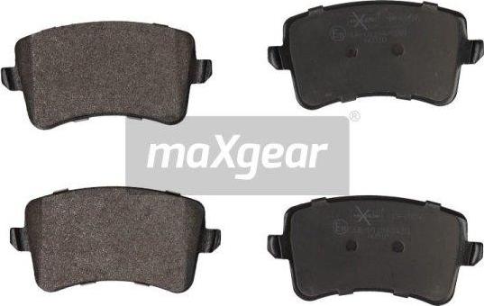 Maxgear 19-0907 - Гальмівні колодки, дискові гальма autocars.com.ua