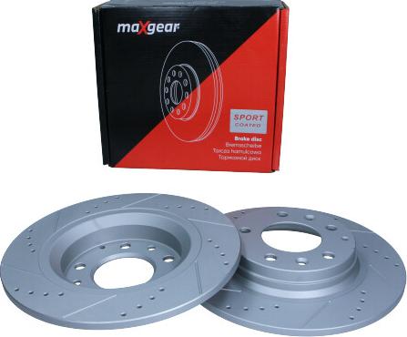 Maxgear 19-0943SPORT - Гальмівний диск autocars.com.ua