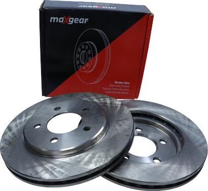 Maxgear 19-1004 - Гальмівний диск autocars.com.ua