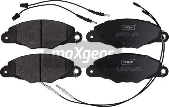 Maxgear 19-1082 - Тормозные колодки, дисковые, комплект avtokuzovplus.com.ua