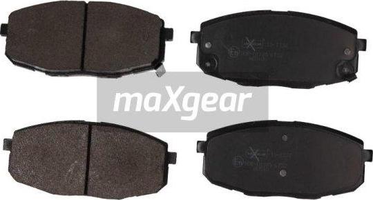 Maxgear 19-1132 - Гальмівні колодки, дискові гальма autocars.com.ua