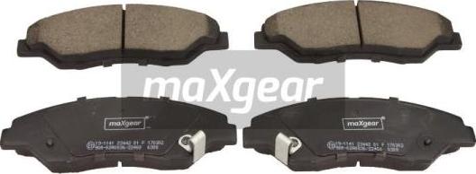 Maxgear 19-1141 - Тормозные колодки, дисковые, комплект autodnr.net