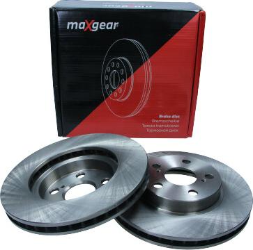 Maxgear 19-1243 - Гальмівний диск autocars.com.ua