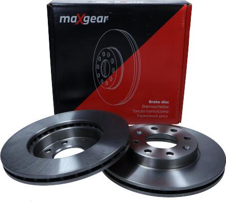 Maxgear 19-1258 - Гальмівний диск autocars.com.ua