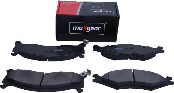 Maxgear 19-1387 - Гальмівні колодки, дискові гальма autocars.com.ua