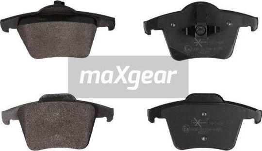 Maxgear 19-1426 - Тормозные колодки, дисковые, комплект avtokuzovplus.com.ua