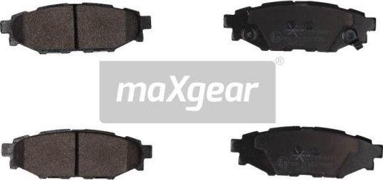 Maxgear 19-1447 - Тормозные колодки, дисковые, комплект avtokuzovplus.com.ua