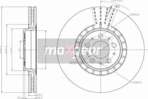 Maxgear 19-1835MAX - Тормозной диск autodnr.net