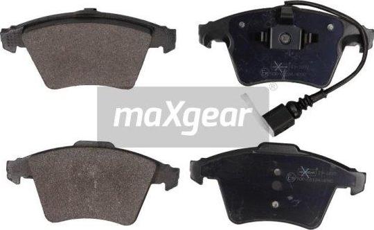 Maxgear 19-1897 - Тормозные колодки, дисковые, комплект avtokuzovplus.com.ua