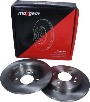 Maxgear 19-1938 - Гальмівний диск autocars.com.ua