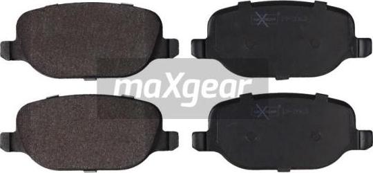 Maxgear 19-2063 - Тормозные колодки, дисковые, комплект avtokuzovplus.com.ua