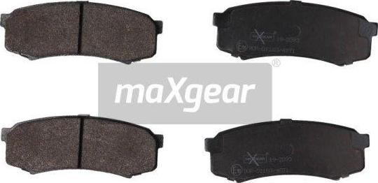 Maxgear 19-2093 - Гальмівні колодки, дискові гальма autocars.com.ua