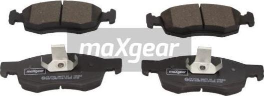 Maxgear 19-2146 - Гальмівні колодки, дискові гальма autocars.com.ua