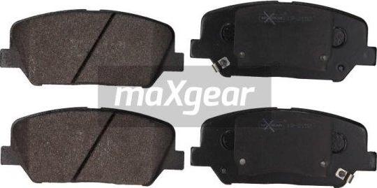 Maxgear 19-2152 - Гальмівні колодки, дискові гальма autocars.com.ua