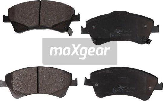 Maxgear 19-2159 - Гальмівні колодки, дискові гальма autocars.com.ua