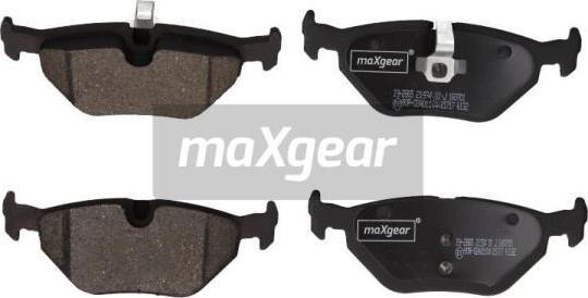 Maxgear 19-2865 - Гальмівні колодки, дискові гальма autocars.com.ua