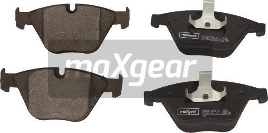 Maxgear 19-2872 - Гальмівні колодки, дискові гальма autocars.com.ua