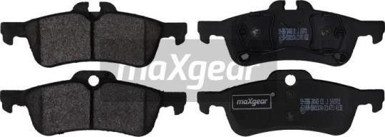 Maxgear 19-2886 - Гальмівні колодки, дискові гальма autocars.com.ua