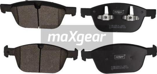 Maxgear 19-2899 - Тормозные колодки, дисковые, комплект avtokuzovplus.com.ua