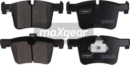 Maxgear 19-2917 - Гальмівні колодки, дискові гальма autocars.com.ua