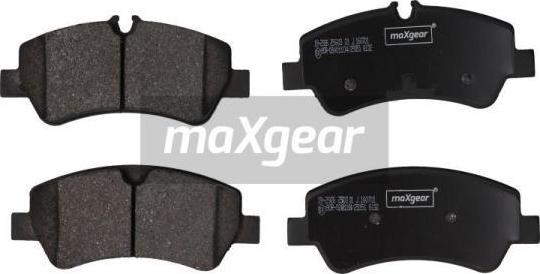 Maxgear 19-2926 - Гальмівні колодки, дискові гальма autocars.com.ua