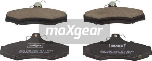 Maxgear 19-2945 - Тормозные колодки, дисковые, комплект autodnr.net