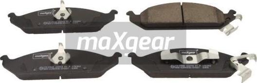 Maxgear 19-2948 - Гальмівні колодки, дискові гальма autocars.com.ua