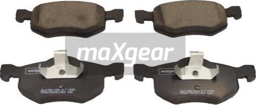 Maxgear 19-2963 - Тормозные колодки, дисковые, комплект autodnr.net