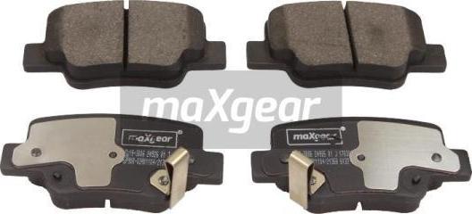 Maxgear 19-3006 - Гальмівні колодки, дискові гальма autocars.com.ua