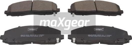 Maxgear 19-3035 - Гальмівні колодки, дискові гальма autocars.com.ua