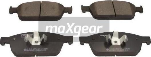 Maxgear 19-3045 - Гальмівні колодки, дискові гальма autocars.com.ua