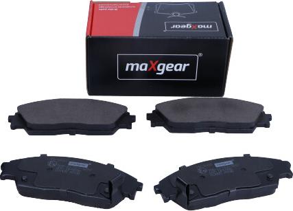 Maxgear 19-3103 - Тормозные колодки, дисковые, комплект avtokuzovplus.com.ua