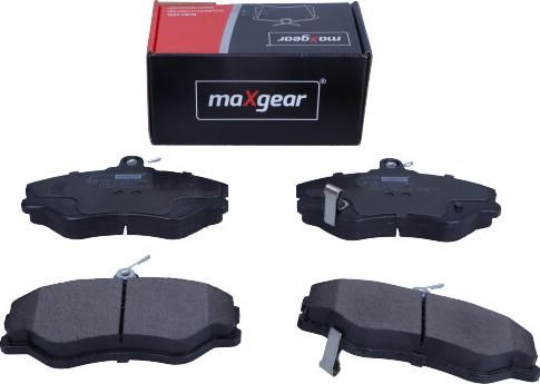 Maxgear 19-3124 - Гальмівні колодки, дискові гальма autocars.com.ua