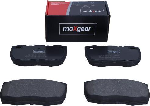 Maxgear 19-3374 - Гальмівні колодки, дискові гальма autocars.com.ua