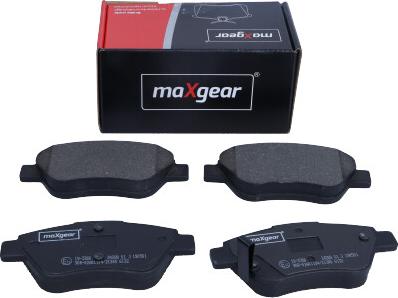 Maxgear 19-3380 - Тормозные колодки, дисковые, комплект autodnr.net