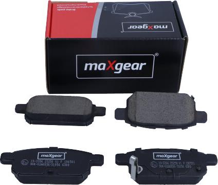 Maxgear 19-3396 - Тормозные колодки, дисковые, комплект autodnr.net