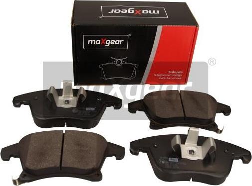 Maxgear 19-3406 - Гальмівні колодки, дискові гальма autocars.com.ua