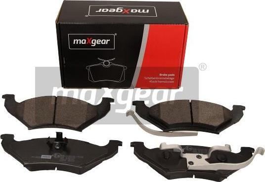 Maxgear 19-3408 - Гальмівні колодки, дискові гальма autocars.com.ua