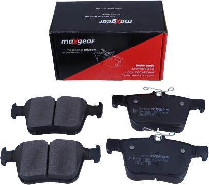 Maxgear 19-3598 - Тормозные колодки, дисковые, комплект autodnr.net