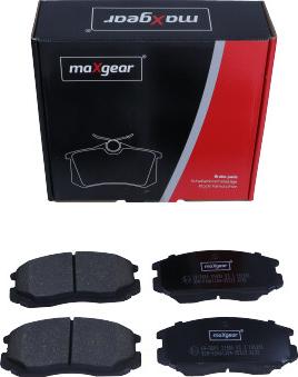 Maxgear 19-3600 - Тормозные колодки, дисковые, комплект autodnr.net