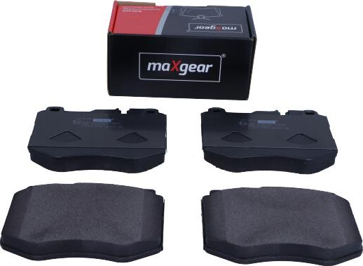 Maxgear 19-3608 - Гальмівні колодки, дискові гальма autocars.com.ua