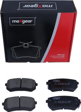 Maxgear 19-3647 - Тормозные колодки, дисковые, комплект avtokuzovplus.com.ua