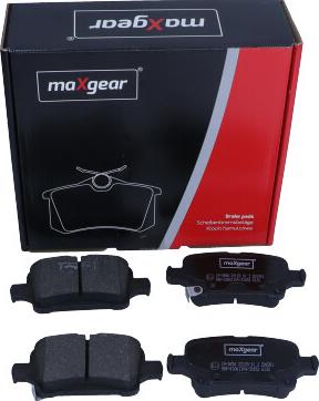 Maxgear 19-3656 - Гальмівні колодки, дискові гальма autocars.com.ua