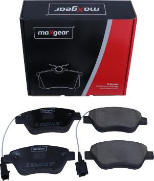 Maxgear 19-3661 - Гальмівні колодки, дискові гальма autocars.com.ua